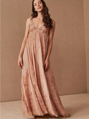 BHLDN | Jules Beaded Maxi Dress | SIZE 10